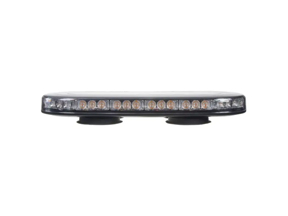 Super Cena SLIM rampa oranžová, 42LEDx3W, magnet, 12-24V, 365mm, ECE R65 R10