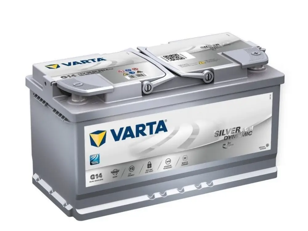 Nejlepší Volba VARTA SILVER Dynamic AGM 12V 95Ah 850A, 595 901 085, G14