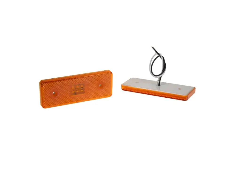 Boční obrysové světlo LED, oranžové 24V Expresní Doručení