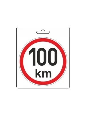 COMPASS Samolepka omezená rychlost 100km/h (110 mm) Nízká Cena