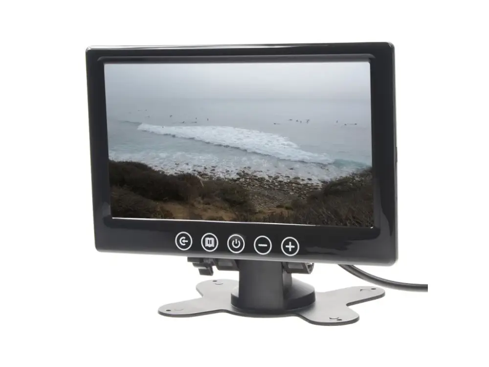 LCD monitor 7" černý na palubní desku Nakupujte Hned