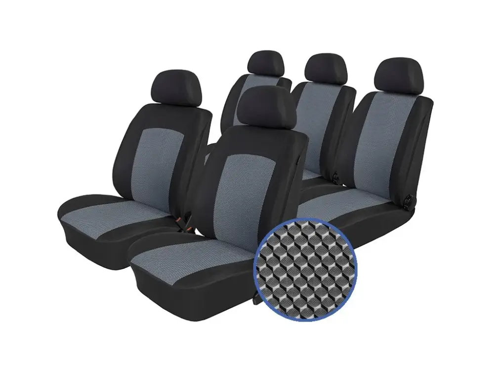 Autopotahy Ford Galaxy I, II, od r. 1994-2006, 5 míst, Dynamic šedé Autentický