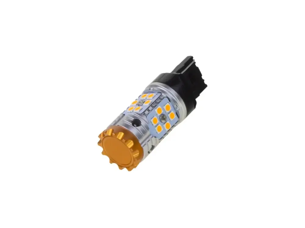 Dokud Zásoby Vydrží LED T20 (7440) oranžová, CAN-Bus, 12-24V, 24LED/3030SMD