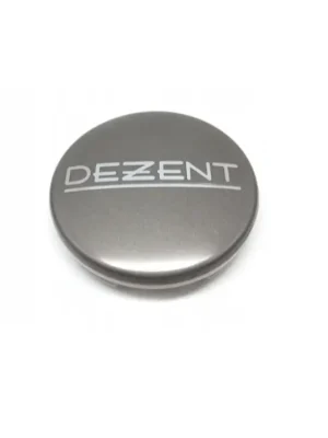 Ověřený Středová krytka kola - průměr 56/60mm(vnitřní,vnější) plast, logo Dezent gunmet (ZT2010) úchyt 2mm