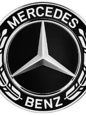 Odeslání Ihned Středová krytka kola - poklička průměr 69/75mm(vnitřní,vnější) Mercedes replika (A2224002200) černá chrom 1ks