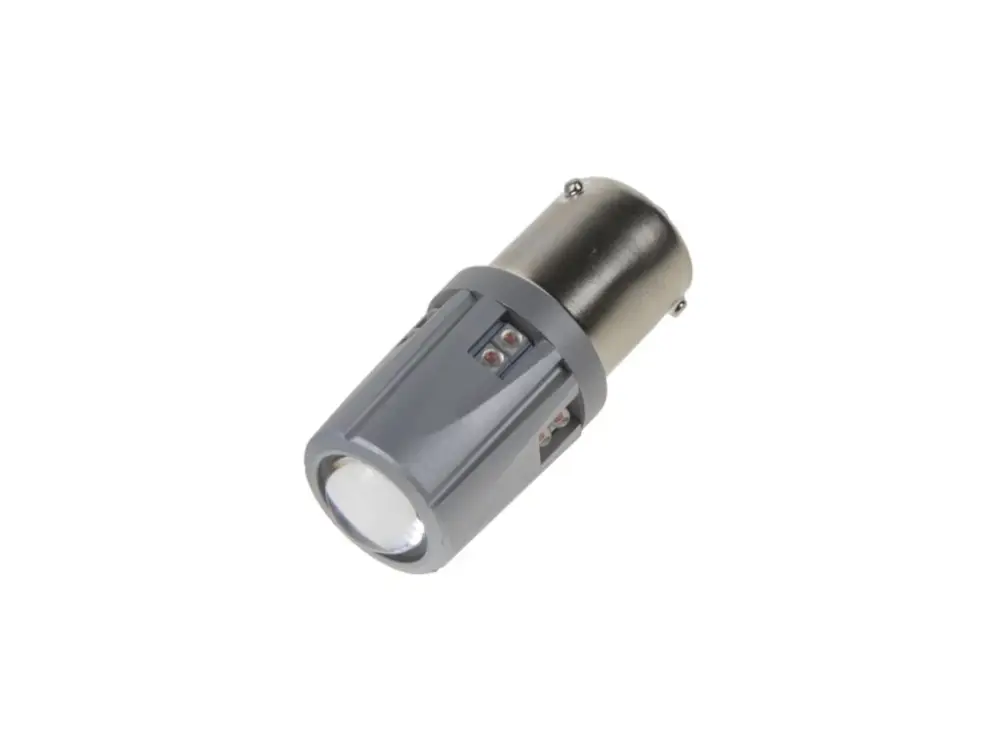 Finální Výprodej x LED BAU15S 12-24V, 60W (12x5W) oranžová