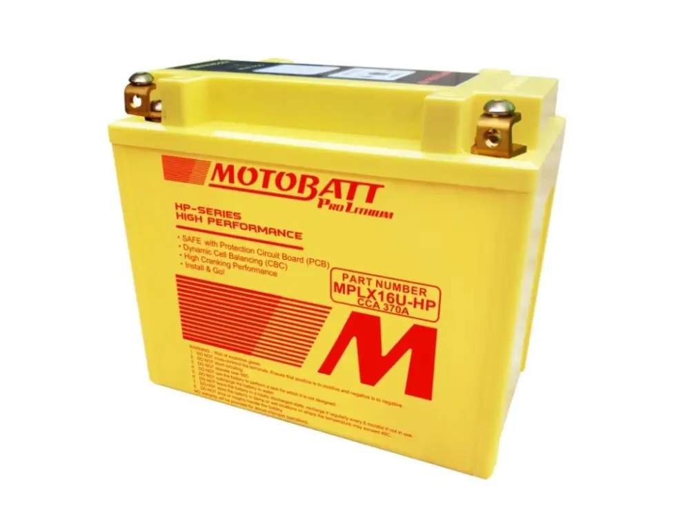 Expresní Doručení Motobatt baterie MPLXKTM16-P - Lithium