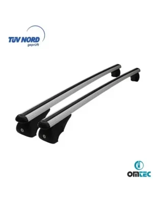 Odeslání Ihned OMTEC Bold Bar příčníky na podélné nosiče - hagusy XXL 150 cm stříbrné