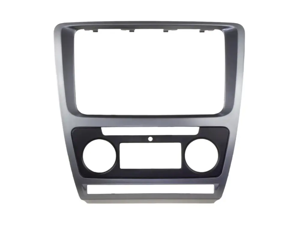 2DIN redukce pro Škoda Octavia 2009-2013 s Clima šedý Sezónní Sleva