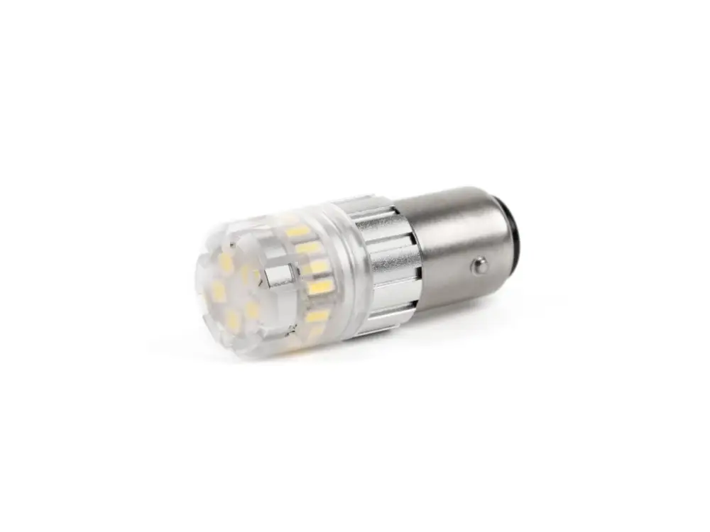 LED BAY15D bílá, dvouvlákno, 12V, 23LED SMD Ihned K Objednání