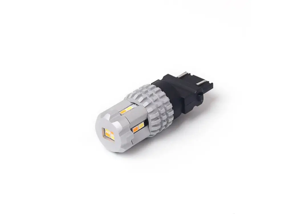 Omezená Nabídka LED T20 (3157) bílá / oranžová, 12V, 12LED SMD