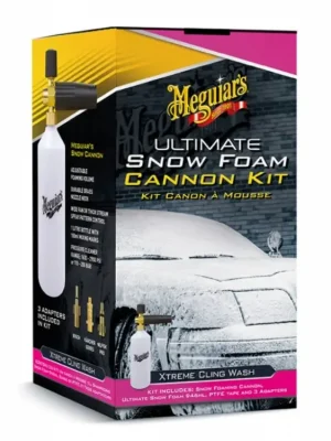 Zlevněný Meguiar's Ultimate Snow Foam Cannon Kit - sada napěňovače a autošamponu Meguiar's Ultimate Snow Foam, 946 ml