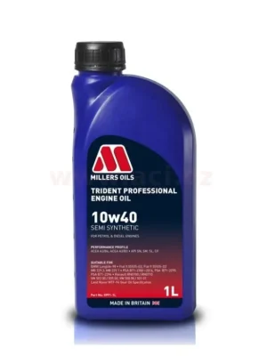 MILLERS OILS Trident Professional 10w40, polosyntetický, 1 l Nejlepší Cena