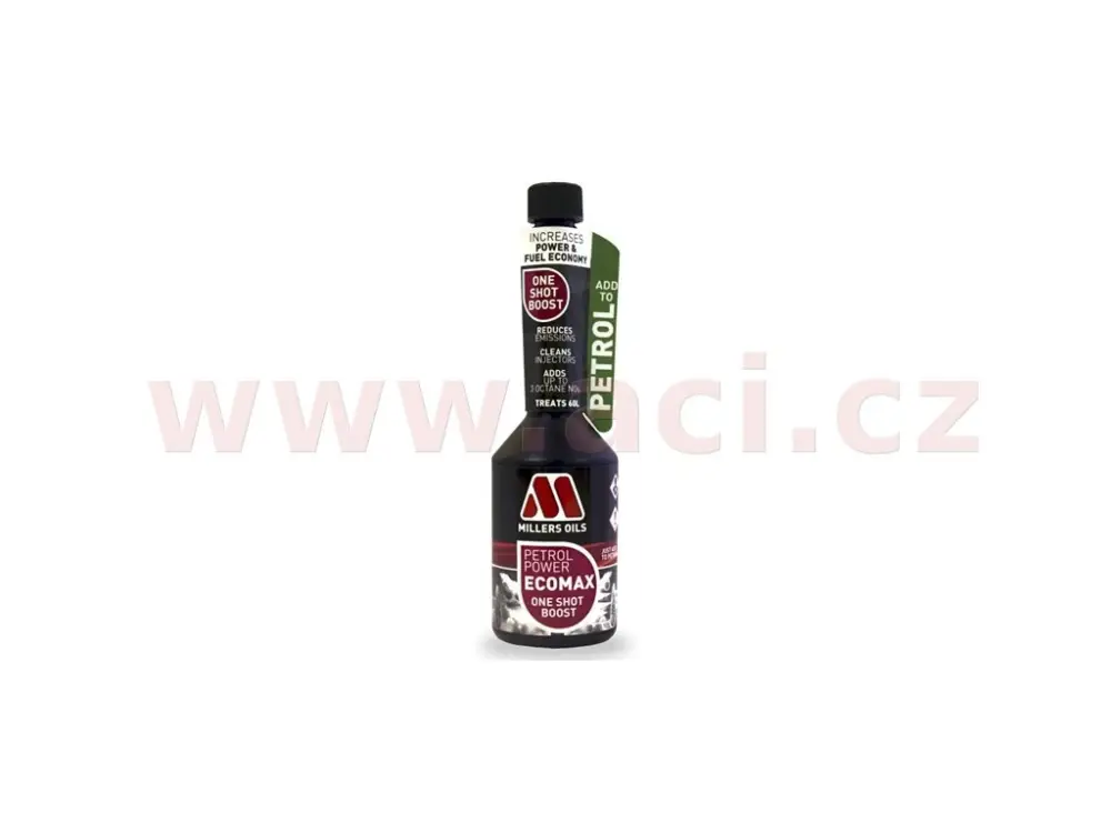 MILLERS OILS Petrol Power ECOMAX One Shot Boost 250 ml Novinka