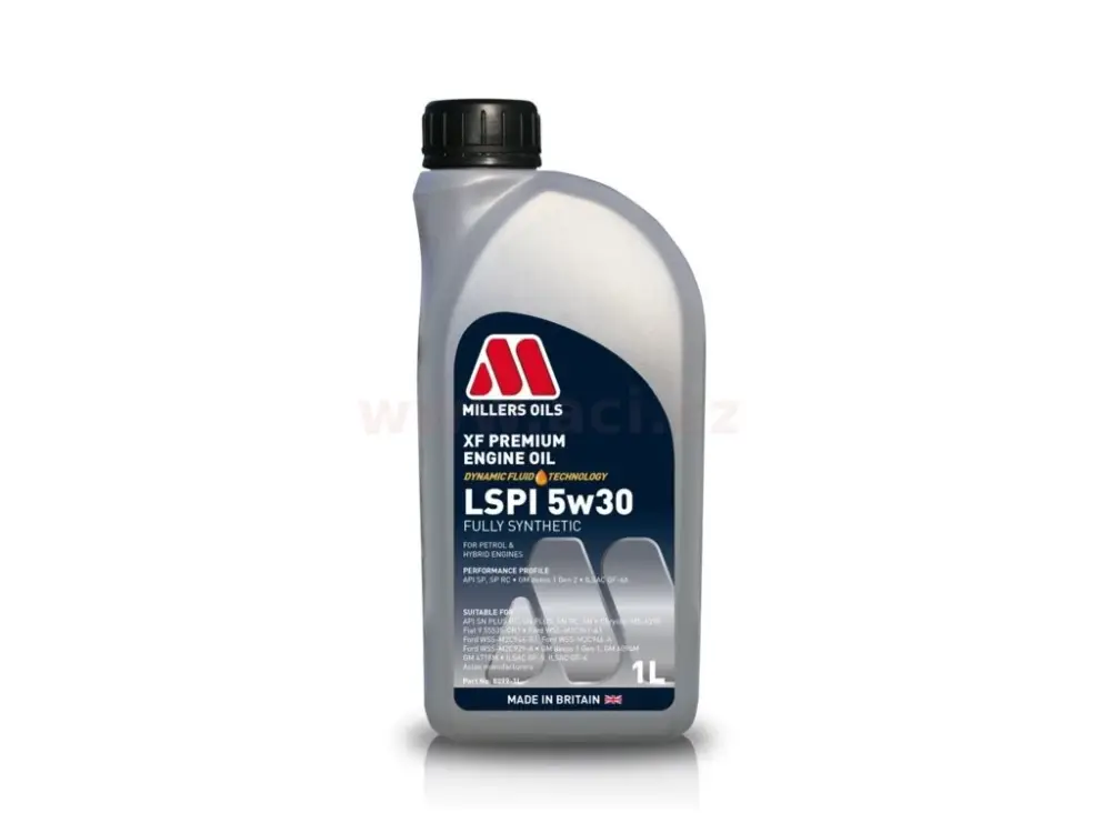 Top Prodej MILLERS OILS XF PREMIUM LSPI 5w30, plně syntetický, 1 l