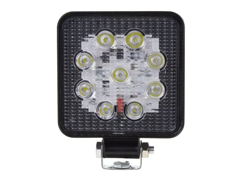 Akční Nabídka LED světlo hranaté slim, 9x3W, ECE R10