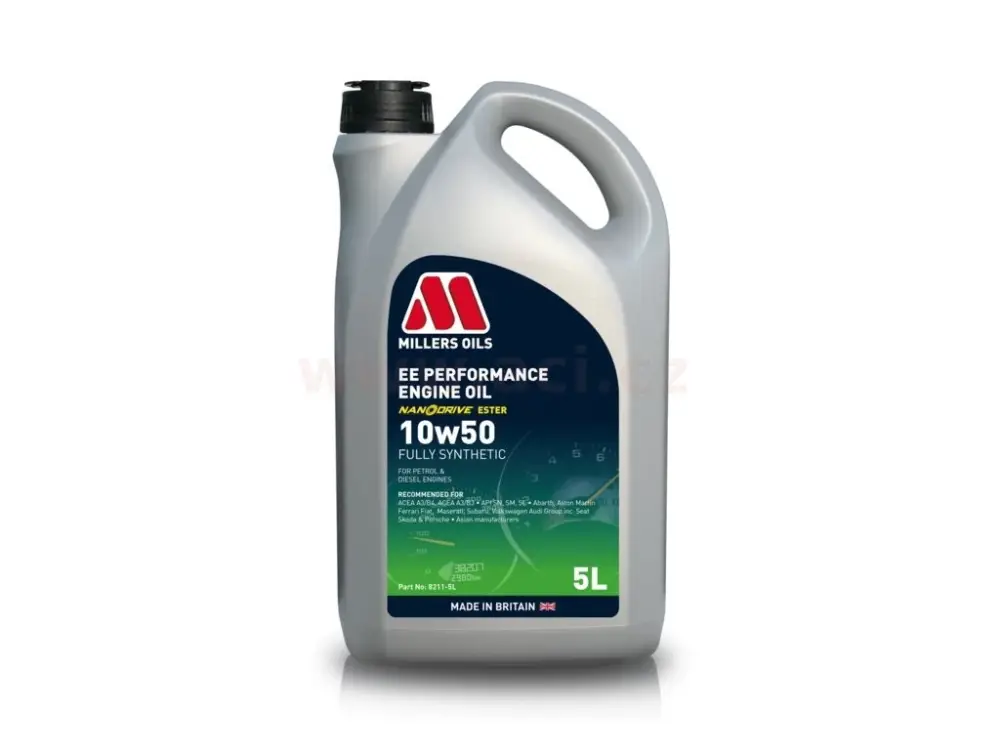 Super Cena MILLERS OILS EE EE PERFORMANCE 10w50 5l