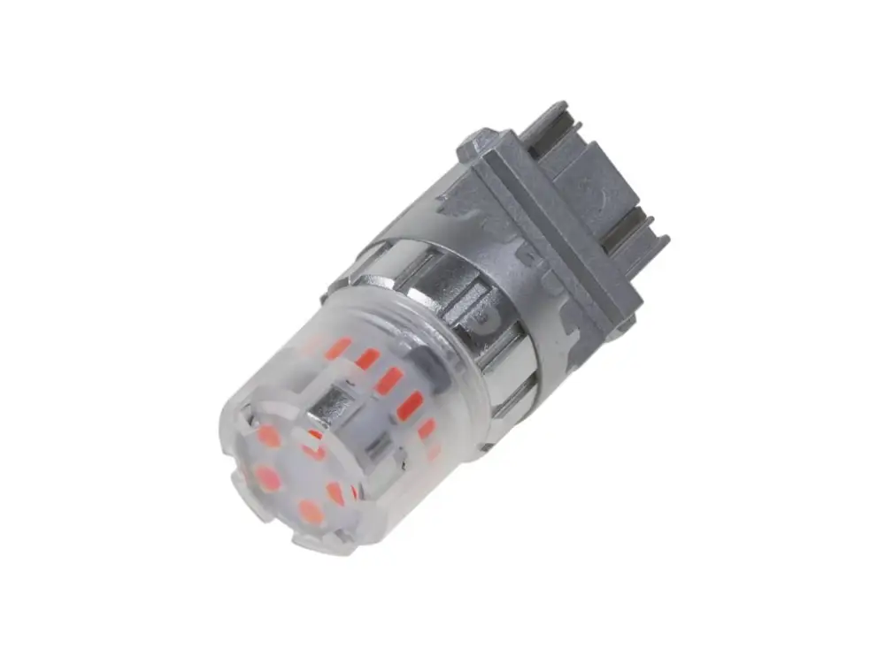 LED T20 (3157) červená, 12V, 23LED SMD Levný