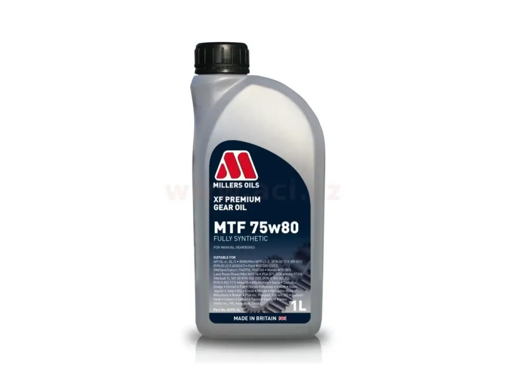 Nejlepší Cena MILLERS OILS XF PREMIUM MTF 75w80 1l