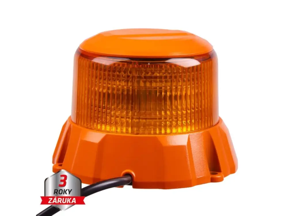 Přímo Od Výrobce Robustní oranžový LED maják, oranž.hliník, 48W, ECE R65