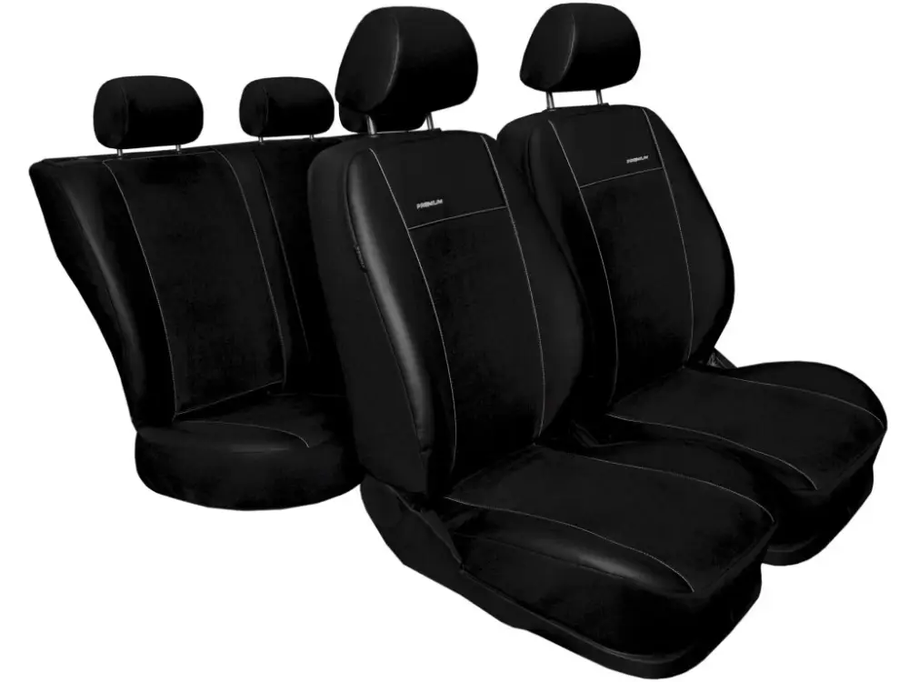 Hit Sezóny Autopotahy Mitsubishi ASX, od r. 2010, Eco kůže + alcantara černé