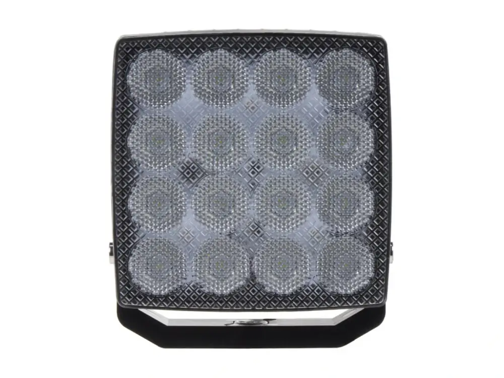 LED světlo čtvercové, 16x3W, 110x110mm, ECE R10 Poslední Šance