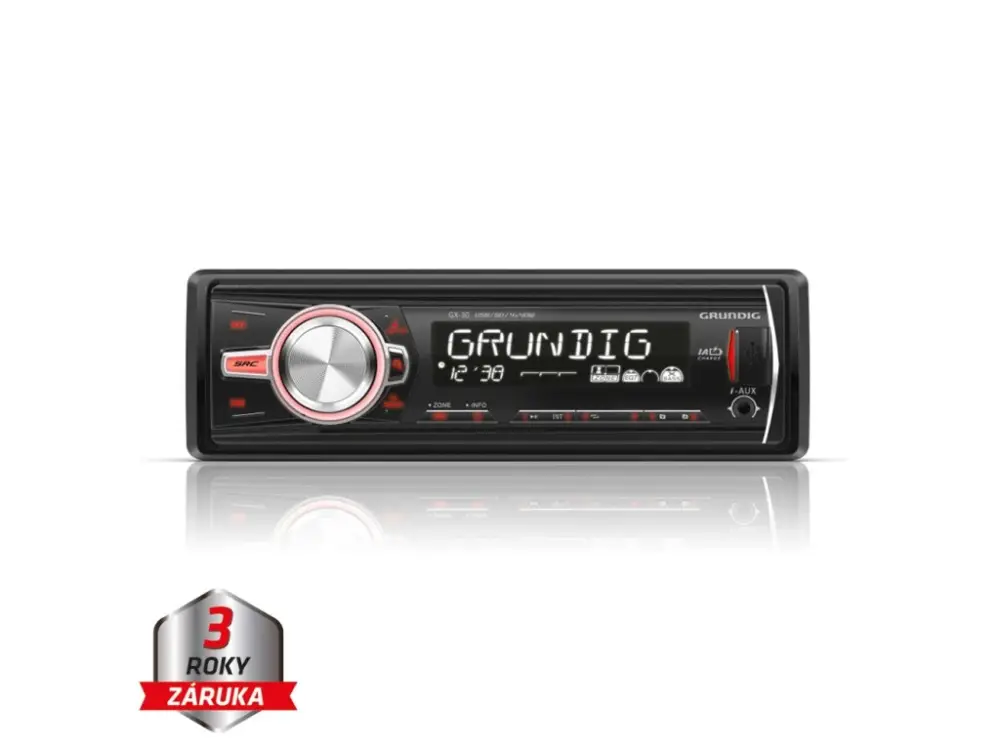 GRUNDIG autorádio bez mechaniky / USB / SD / AUX / odním.panel Nejlepší Cena