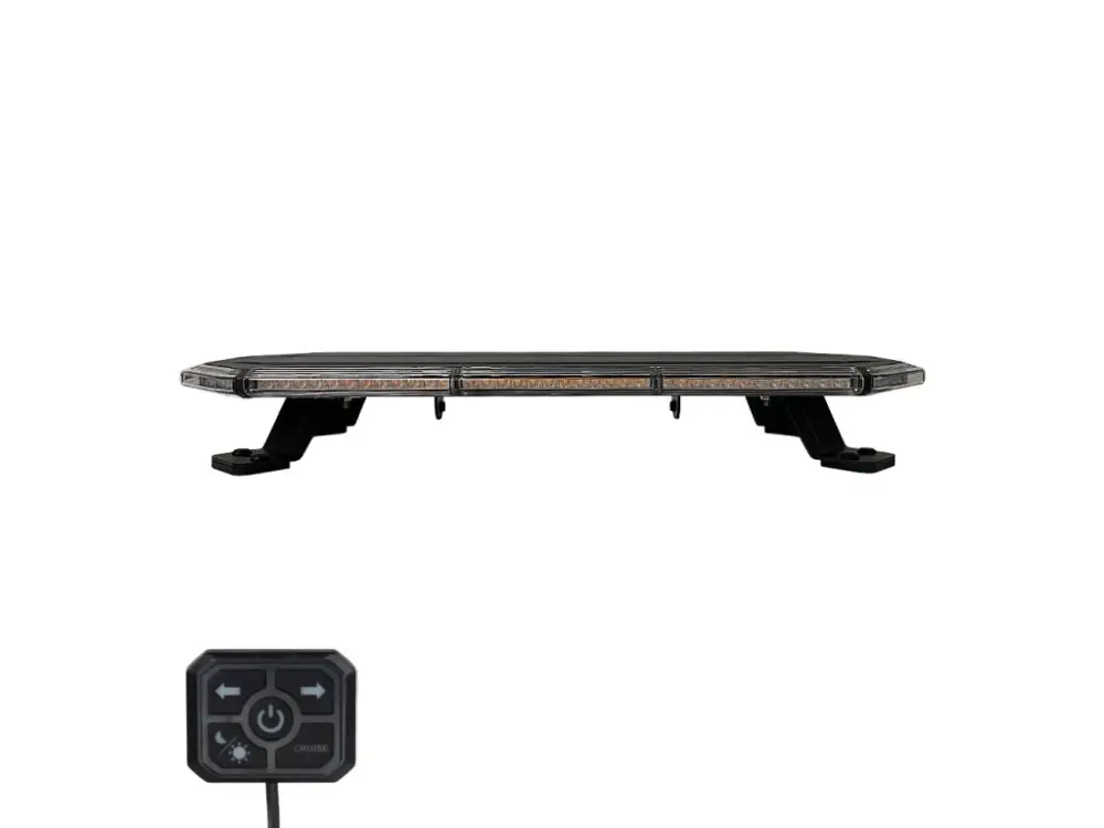 SLIM LED rampa 610mm, oranžová, 12-24V, 36+72LED, ECE R65 Sleva