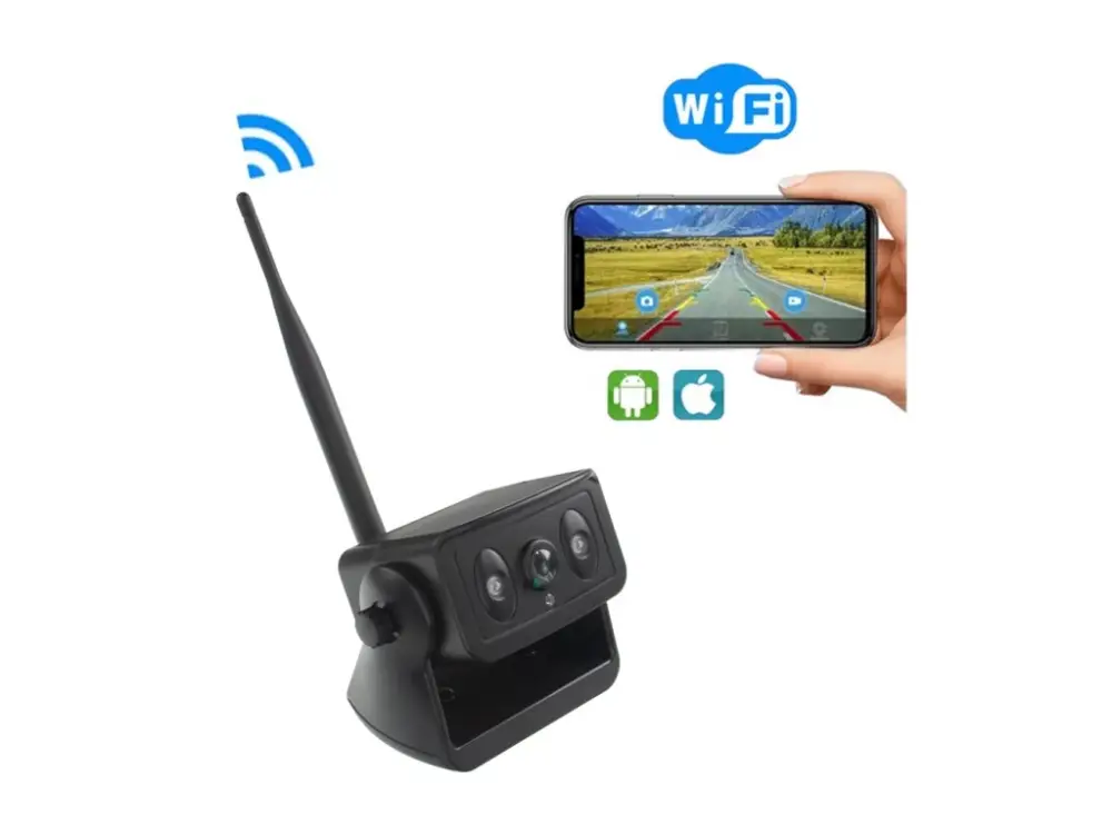 Přídavná bezdrátová Wi-Fi kamera s magnetem a solárním napájením Oblíbený