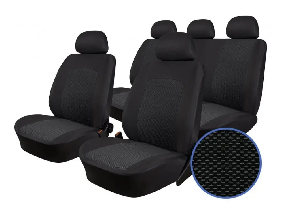 Tovární Cena Autopotahy FORD TRANSIT VII, 6 míst, od r. 2014, žakar tmavý