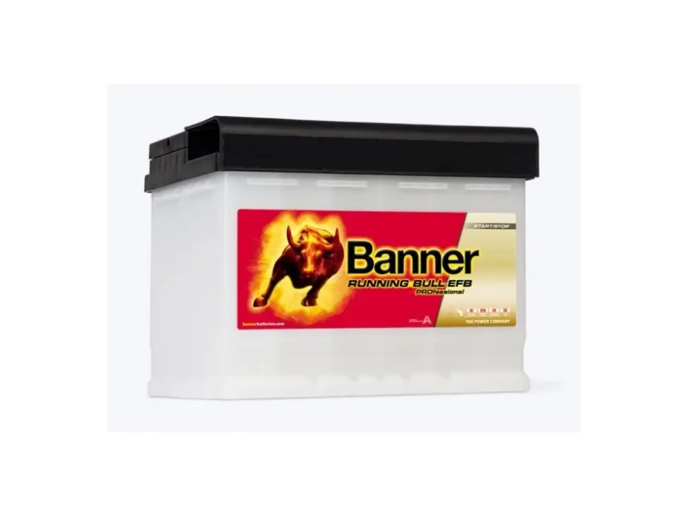 Vysoce Kvalitní Autobaterie BANNER 12V 65Ah Running Professional EFB (56511)