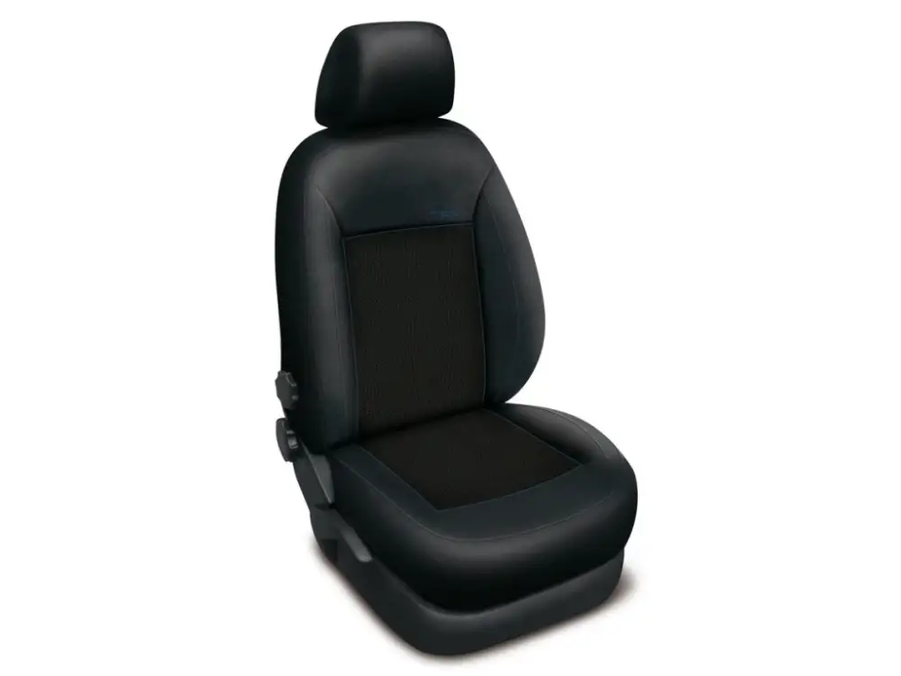 Cenový Hit Autopotahy Peugeot 407, bez zadní loketní opěrky, AUTHENTIC PREMIUM, žakar modrý