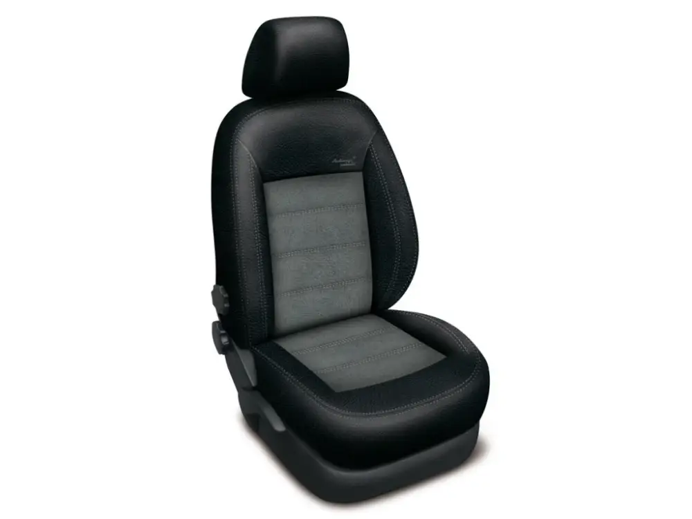 Tovární Cena Autopotahy kožené BMW X5 I E53, od r. 1999-2006, AUTHENTIC VELVET černošedé