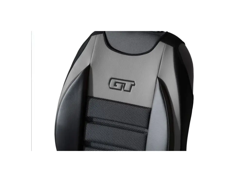 Ergonomický potah na 1 sedadlo GT ERGONOMIC LEATHER, šedé Časově Omezené