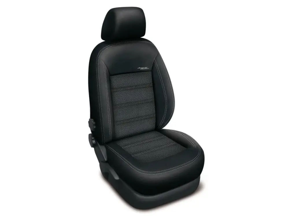 Expresní Doručení Autopotahy ŠKODA KAMIQ, BEZ ZADNÍ LOKETNÍ OPĚRKY, od 2019, AUTHENTIC DOBLO, žakar audi