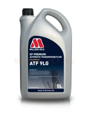MILLERS OILS převodový olej plně syntetický pro automatické převodovky XF Premium ATF 9LG 5l Kup Teď