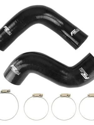 Silikon hadice intercooleru Kit FMIC.EU pro Audi S3 8L TT 8N Leon Cupra R1 - Černý Poslední Šance