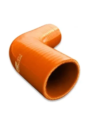 Bezpečná Platba Silikonové redukční koleno 67' 19/25mm Oranžové