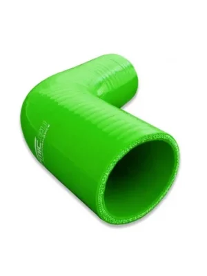 Aktuální Silikonové redukční koleno 67' 38/51mm Zelené