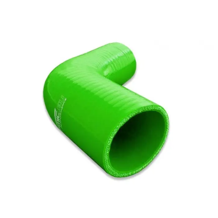 Aktuální Silikonové redukční koleno 67' 38/51mm Zelené