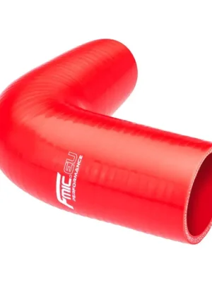 Finální Výprodej Silikonové koleno 90' 48mm Červené