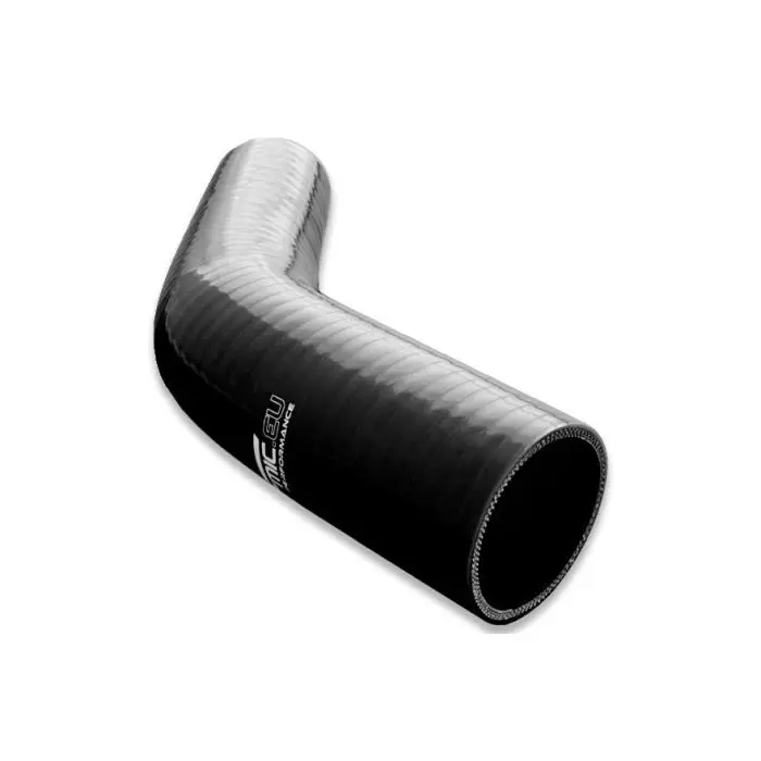 Finální Výprodej Silikonové redukční koleno 45' 57/76mm Černé