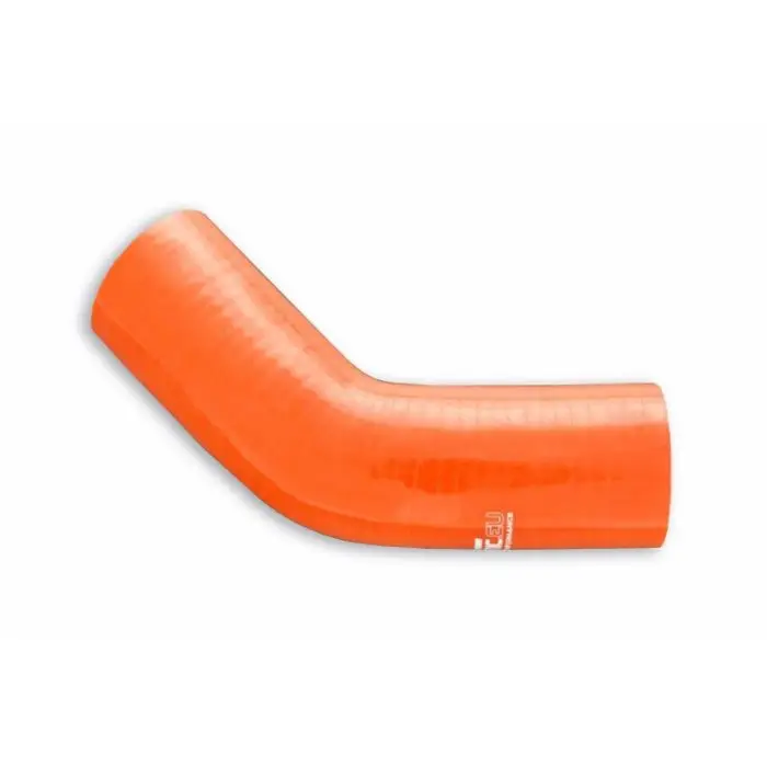 Omezená Nabídka Silikonové koleno 45' 68mm Oranžové