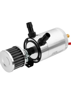 Záchytná nádrž na olej (Oil catch tank) JRspec s filtrem a se 2 vstupy Finální Výprodej