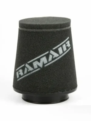 Univerzální kuželový vzduchový filtr Ramair CC-117 s asymetrickým vstupem o průměru 80 mm Autentický