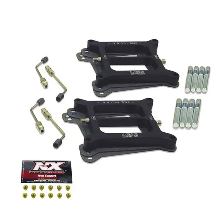 Dual 4150 Pro Power Conventional Plates Includes All Connectors and Hp Settings Nitrous Express NX NX5024 Přímo Od Výrobce
