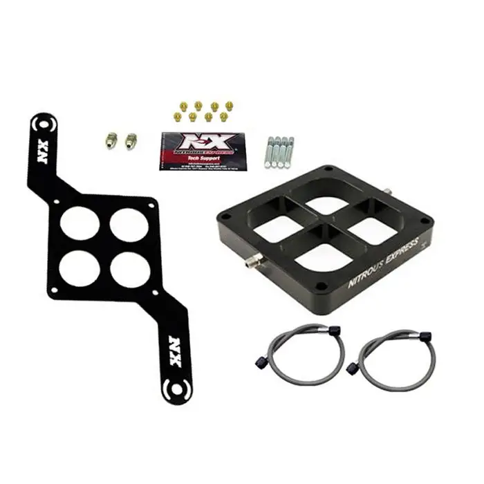 Single Entry Pro Power Crossbar Plate Convesion 4500 Flange 100-500Hp Nitrous Express NX NX619 Speciální Cena