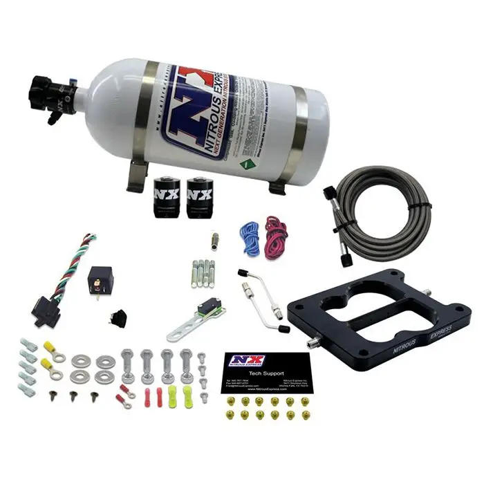 Q-Jet Spreadbore Nitrous System 50-300Hp with 10Lb Bottle Nitrous Express NX 30080-10 Nejprodávanější