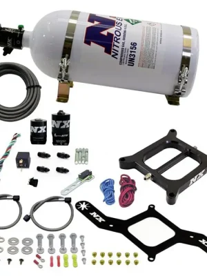Vysoce Kvalitní 4150 RNC Conventiona Plate System 300-750Hp with 10Lb Bottle Nitrous Express NX 55140-10