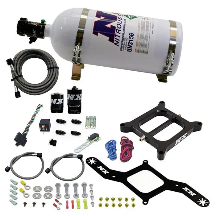 Vysoce Kvalitní 4150 RNC Conventiona Plate System 300-750Hp with 10Lb Bottle Nitrous Express NX 55140-10